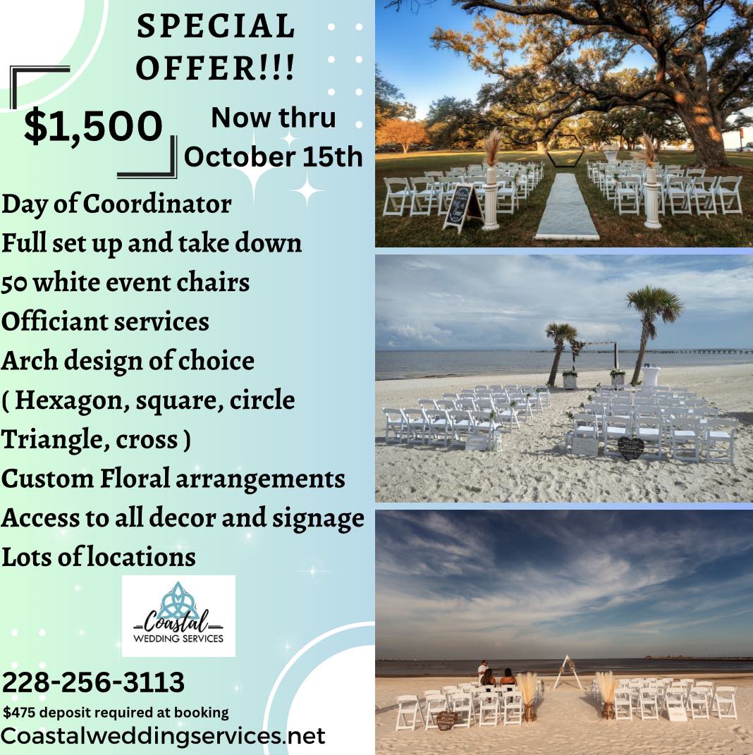 coastal wedding services